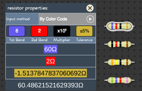 Resistor Color Code